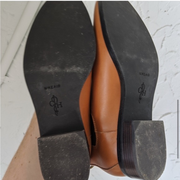 Cole Haan Nike Air Evan tan leather Chelsea boots - Picture 6 of 14